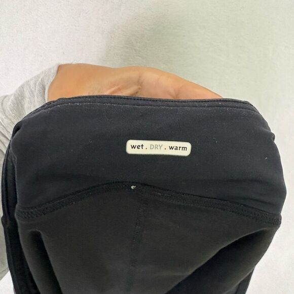 Lululemon Black Ruffle Back Run Speed Athletic Tennis Skort Size 6 - Picture 10 of 10